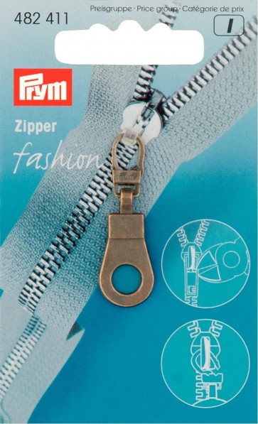Prym Fashion-Zipper Öse altmessing