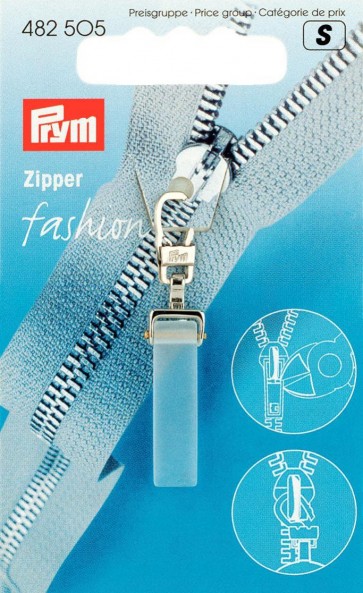 Prym Fashion-Zipper Crystal transparent matt
