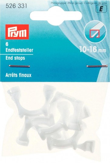 Prym Endfeststeller 10-16 mm weiß