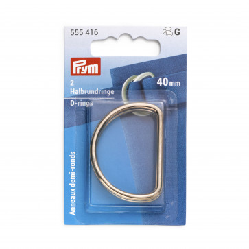 Prym Halbrundringe 40 mm new gold