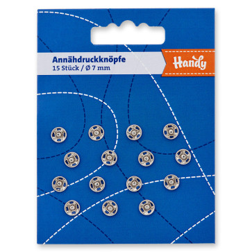 HANDY-SB Annäh-Drucker,  7mm,silber