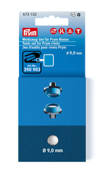 Prym Werkzeug-Set für Nieten 9 mm