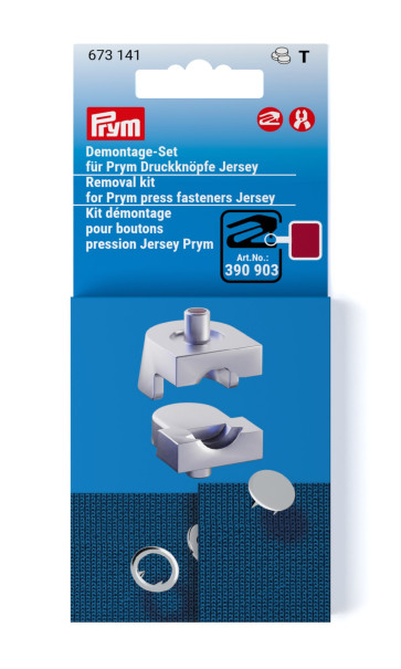 Prym NF Demontage-Set für Druckknopf Jersey 8+10mm