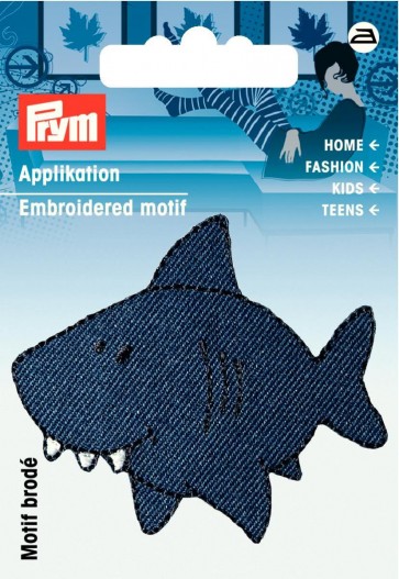 Prym Applikation Haifisch blau