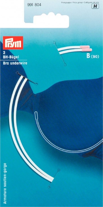 Prym BH-Bügel Gr. B (90) weiß