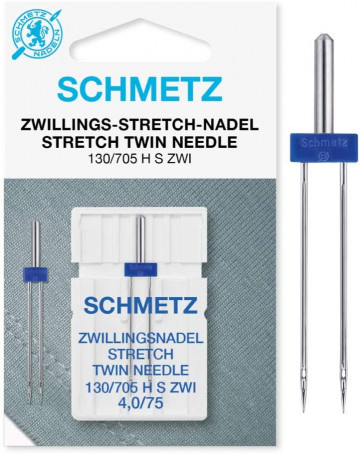 SCHMETZ Stretch-Doppel 130/705 H-S ZWI 4.0 75 1 Ndl.