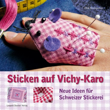 STOCKER Sticken auf Vichy-Karo