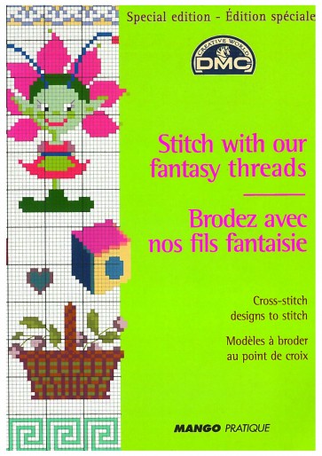 Broschüre DMC stitch w.fantasy threads*