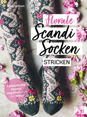 CV Florale Scandi-Socken stricken