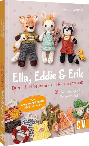 CV Ella, Eddie & Erik: drei Häkelfreunde – Kleiderschrank