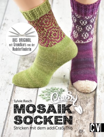 CV CraSy Mosaik Socken - Stricken