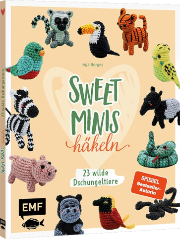 EMF Sweet Minis häkeln – 23 wilde Dschungeltiere