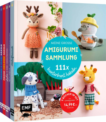 EMF Meine große Amigurumi-Sammlung – 111x kunterbunt häkeln