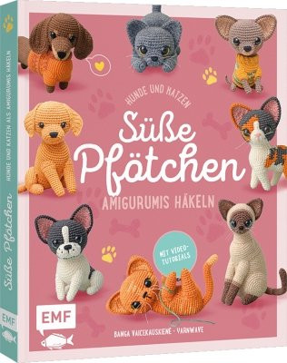 EMF Süße Pfötchen – Hunde und Katzen als Amigurumis häkeln