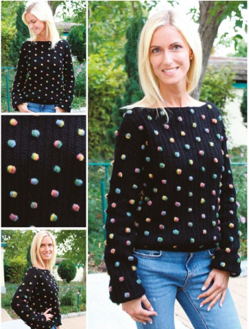 ELISA Anleitung Rumba - Häkelpullover Lissabon