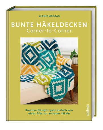 STIEBNER Bunte Häkeldecken Corner-to-Corner