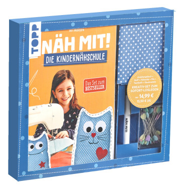 TOPP Kreativ-Set: Näh mit! Die Kindernähschule