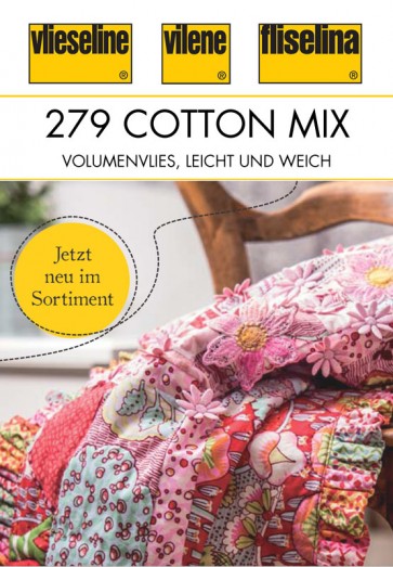 VLIESELINE Cotton Mix 80/20,  220x270cm