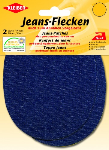 Jeans-Fleck KLEIBER aufbg/oval