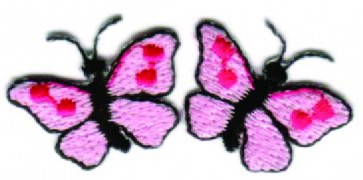 App. HANDY Schmetterlinge rosa 2er Set