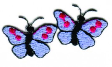 App. HANDY Schmetterlinge blau 2er Set