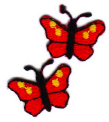 App. HANDY Schmetterlinge rot 2er Set