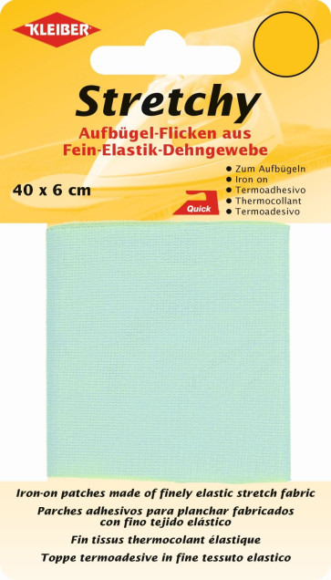 KLEIBER Stretchy-Bügel-Flicken 40cmx6cm/mint