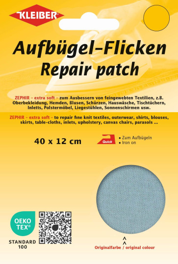 KLEIBER Zephir-Grosspackung 40cmx12cm/hellgrau