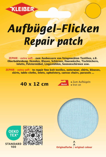 KLEIBER Zephir-Grosspackung 40cmx12cm/hellblau