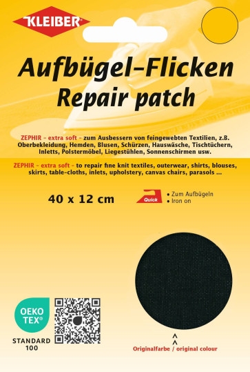 KLEIBER Zephir-Grosspackung 40cmx12cm/schwarz