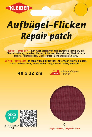 KLEIBER Zephir-Grosspackung 40cmx12cm/weinrot