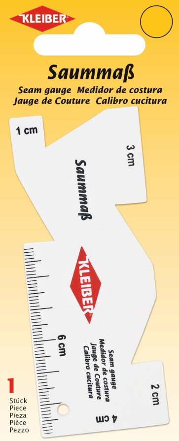 KLEIBER Saummaß 10cmx4cm/weiß