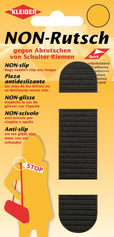 KLEIBER Non-Rutsch 25mm/schwarz