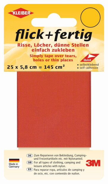 KLEIBER Flick + Fertig 5,8cmx25cm/orange
