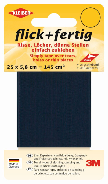 KLEIBER Flick + Fertig 5,8cmx25cm/dunkelblau