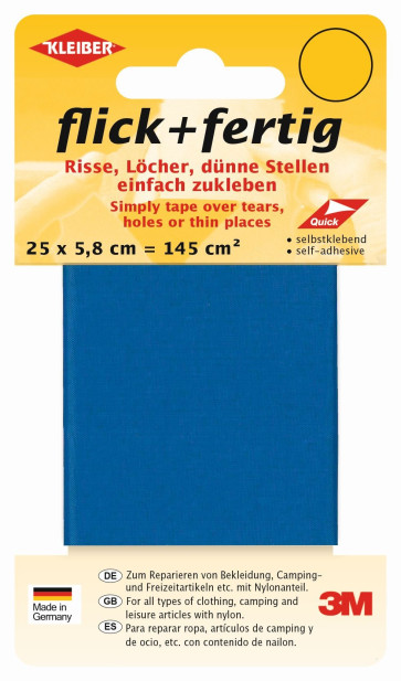 KLEIBER Flick + Fertig 5,8cmx25cm/kornblau