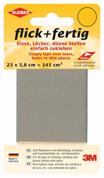 KLEIBER Flick + Fertig 5,8cmx25cm/hellgrau