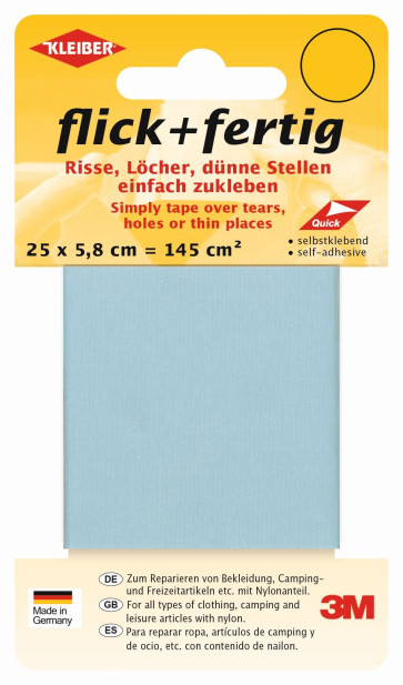 KLEIBER Flick + Fertig 5,8cmx25cm/eisblau