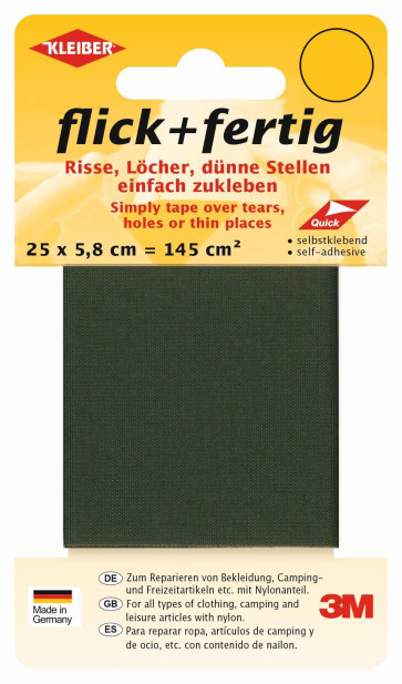 KLEIBER Flick + Fertig 5,8cmx25cm/oliv