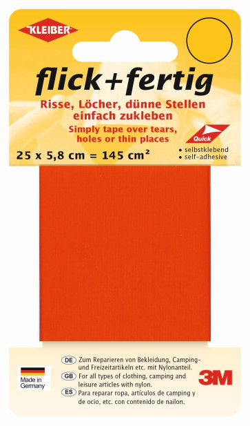 KLEIBER Flick + Fertig 5,8cmx25cm/neonorange