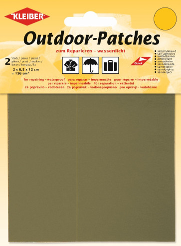 KLEIBER Outdoor-Patches 2x6,5cmx12cm/beige