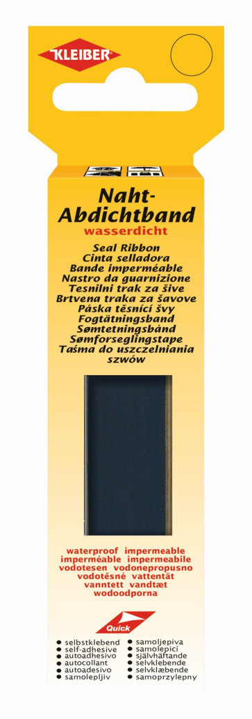 KLEIBER Naht-Abdicht-Band 2cmx3m/dunkelblau
