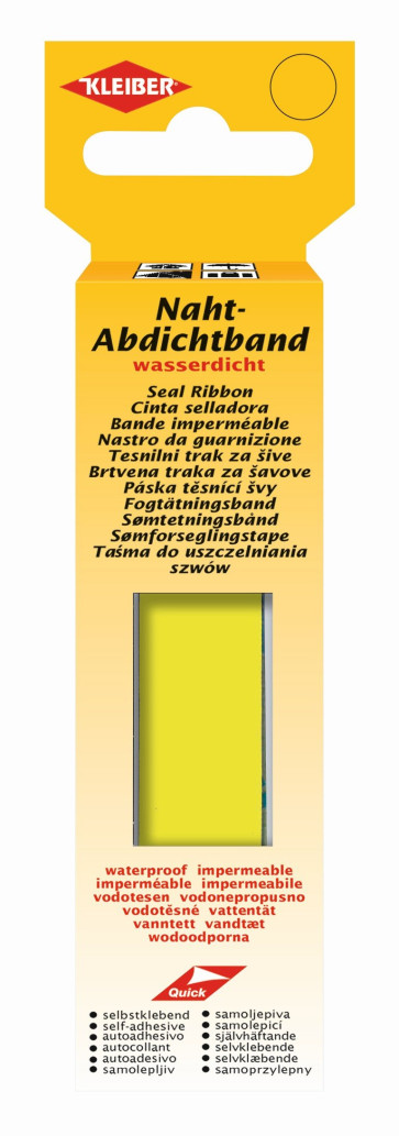 KLEIBER Naht-Abdicht-Band 2cmx3m/neongelb