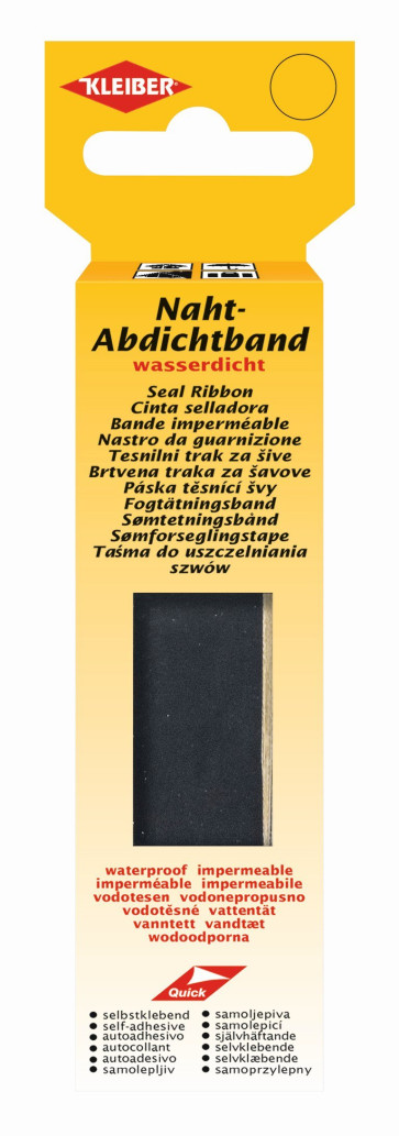 KLEIBER Naht-Abdicht-Band 2cmx3m/anthrazit