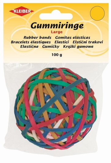 KLEIBER Haushaltsgummi-Sortiment-breit 100g