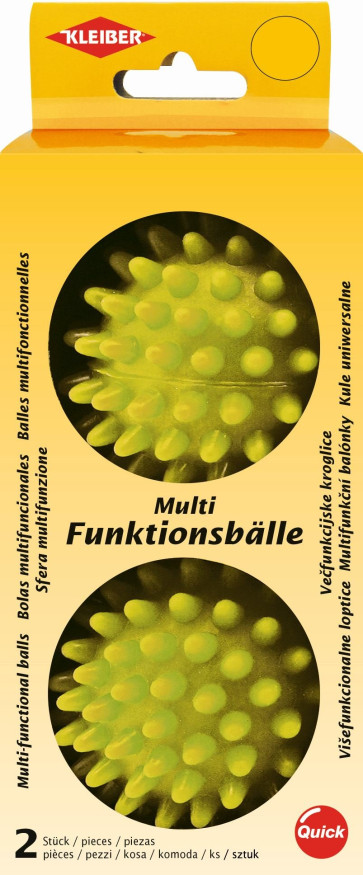 KLEIBER Multifunktionsbälle 2Stk./Øca.7cm/grün