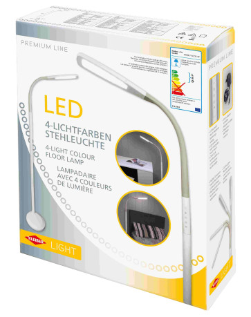 KLEIBER LED Multi Lichtstufen Leuchte weiß