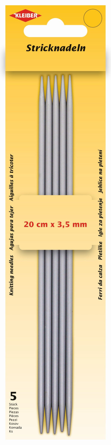 KLEIBER Stricknadeln / Strumpfspiele 20cmx3,5mm
