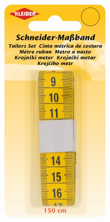KLEIBER Schneider-Maßband 150cm/gelb