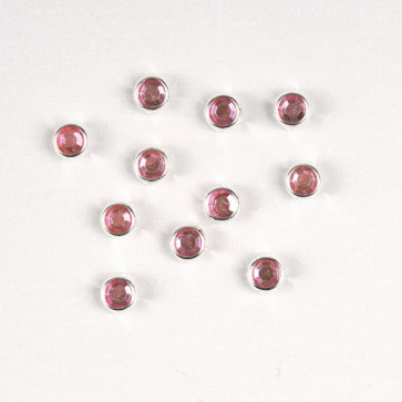 KLEIBER Ziernieten Punkte Ø6mm/pink